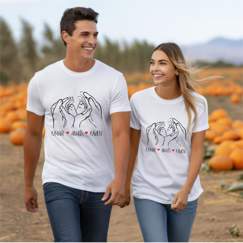 Camisa "Manos familia"