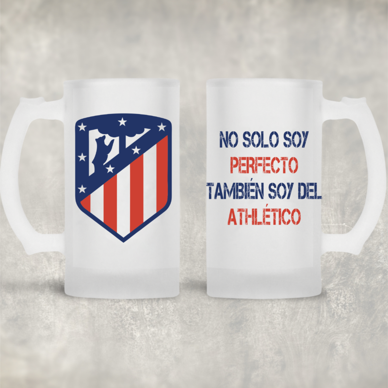 Jarra "No solo soy perfecto, también soy del athlético"