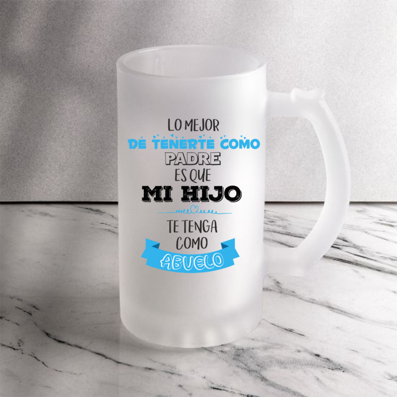 Jarra "Lo mejor de tenerte como padre..."