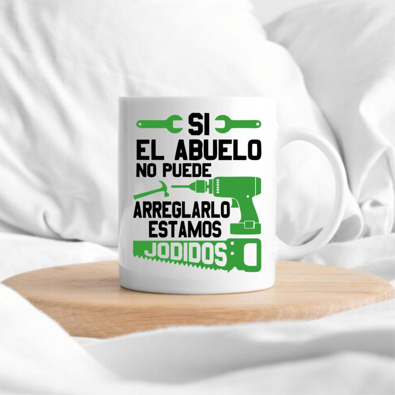 Taza "El abuelo Arreglalotodo"