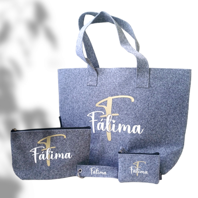 Pack Fieltro Casual Nombre e Inicial