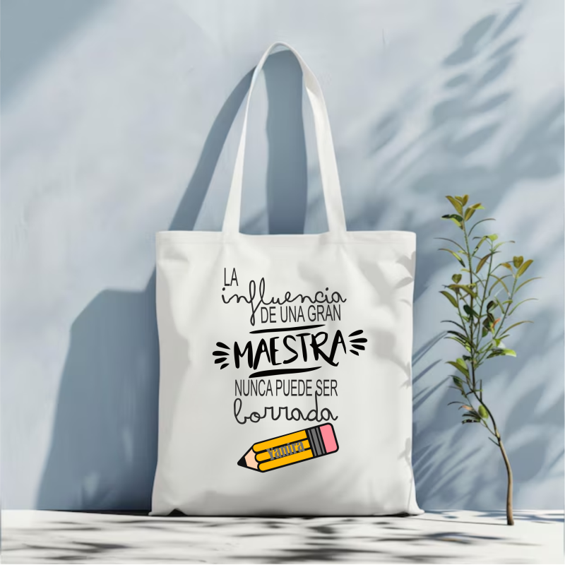 Tote bag “La influencia de una gran maestra”