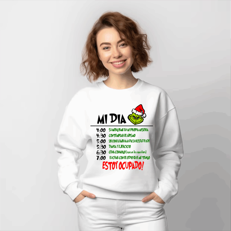 Sudadera "Grinch"
